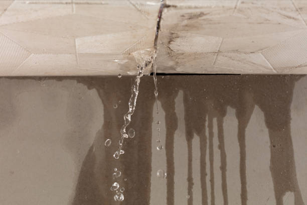 Professional Burst Pipe Cleanup technician working in Junction City, OH